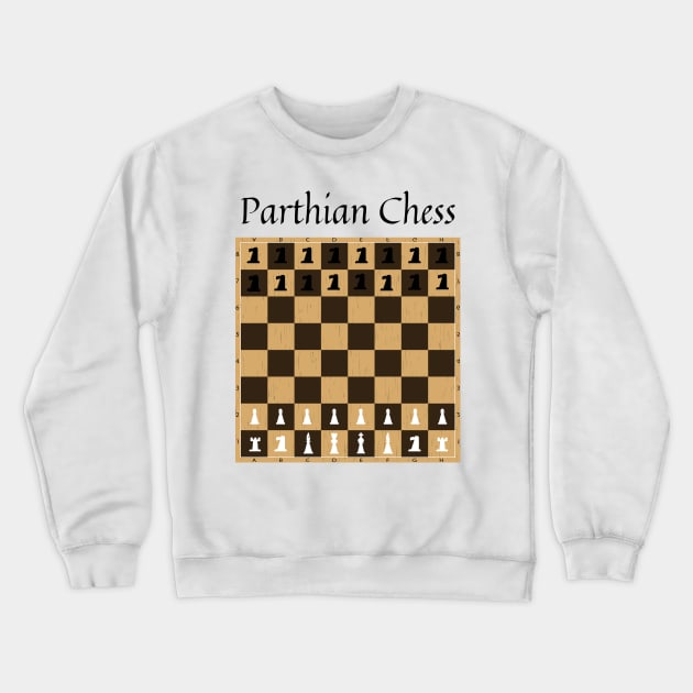 Parthian Chess Crewneck Sweatshirt by firstsapling@gmail.com
